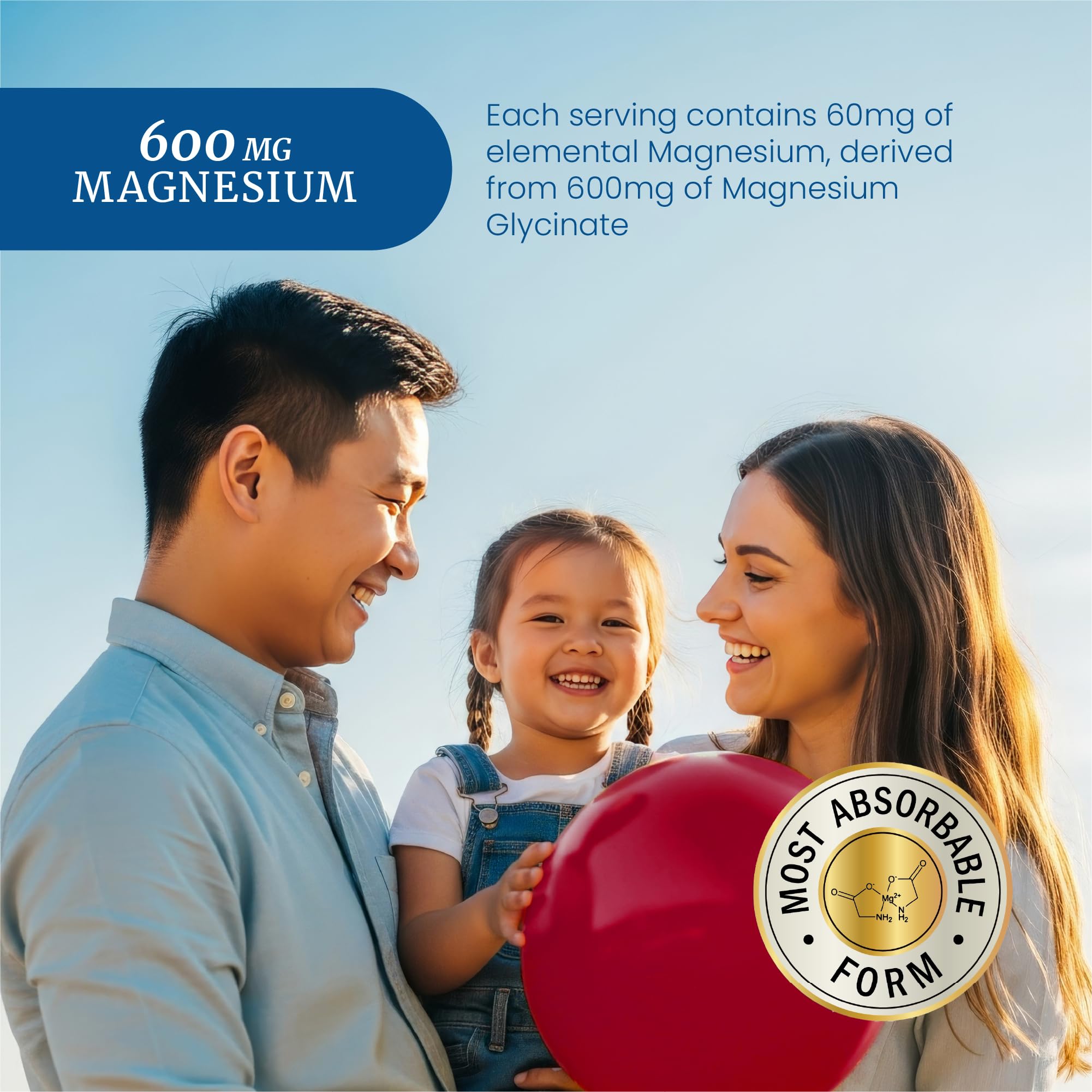 Magnesium Glycinate Gummies 600MG, Sleep, Calm & Relaxation Support, 60 Ct — Amazon image 2