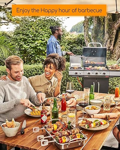 Miniatura 6 de Pieza de repuesto para cable de alimentación compatible con la parrilla digital Masterbuilt Gravity Series 560 800 1050 XL, accesorios de adaptador