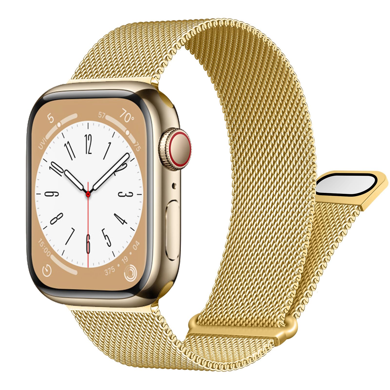 Milanese Loop Band for Apple Watch Band 40mm 44mm 41mm 45mm 42mm 46mm 49mm 38mm Metal Mesh Loop Strap Sport Wristband for iWatch SE 3/2nd/SE Series 11