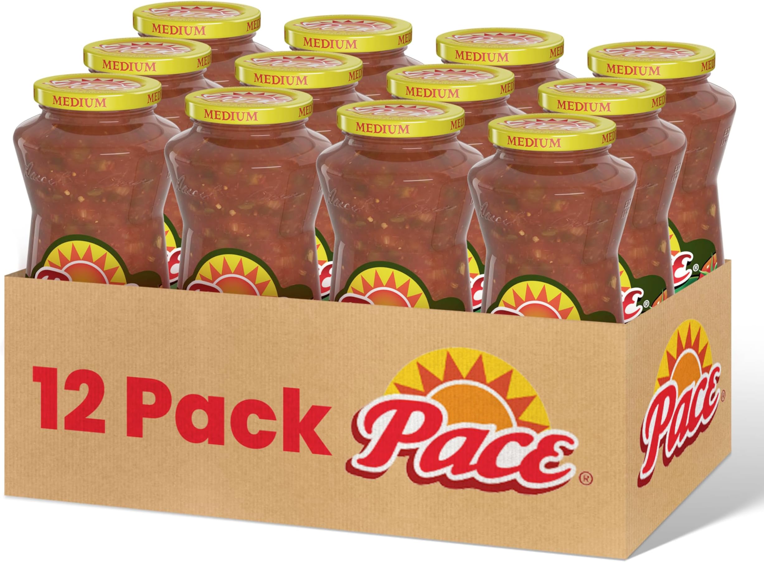Chunky Medium Salsa, 16 oz Jar (12 Pack)
