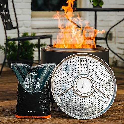 Miniatura 8 de Solo Stove Ranger - Adaptador de pellets  Accesorio para guardabosques de fuego al aire libre, extensión para quemar pellets, combustión segura,