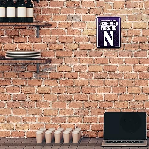 Miniatura 141 de Letrero de metal NCAA de 8.5 x 11 pulgadas, ideal para cueva de hombre, dormitorio, oficina, decoración del hogar Primario