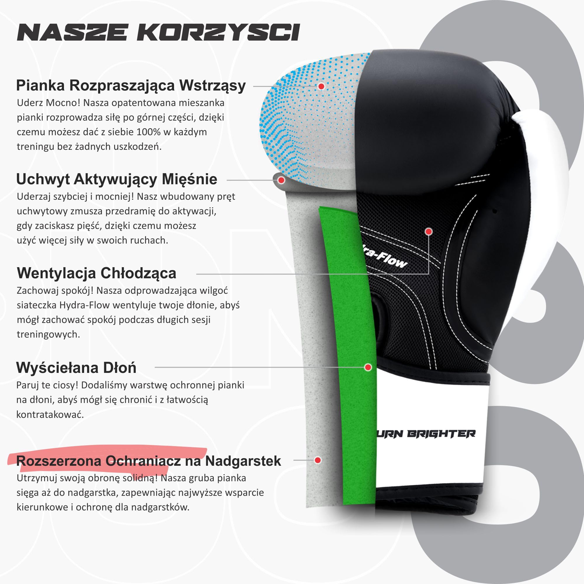 Starpro | Rękawice bokserskie C20 i rękawica do silnych ciosów i szybkich KO | Rękawice bokserskie dla mężczyzn, Rękawice bokserskie dla kobiet, Rękawice do kickboxingu, Rękawice bokserskie, Rękawice bokserskie, Rękawice bokserskie 16 oz