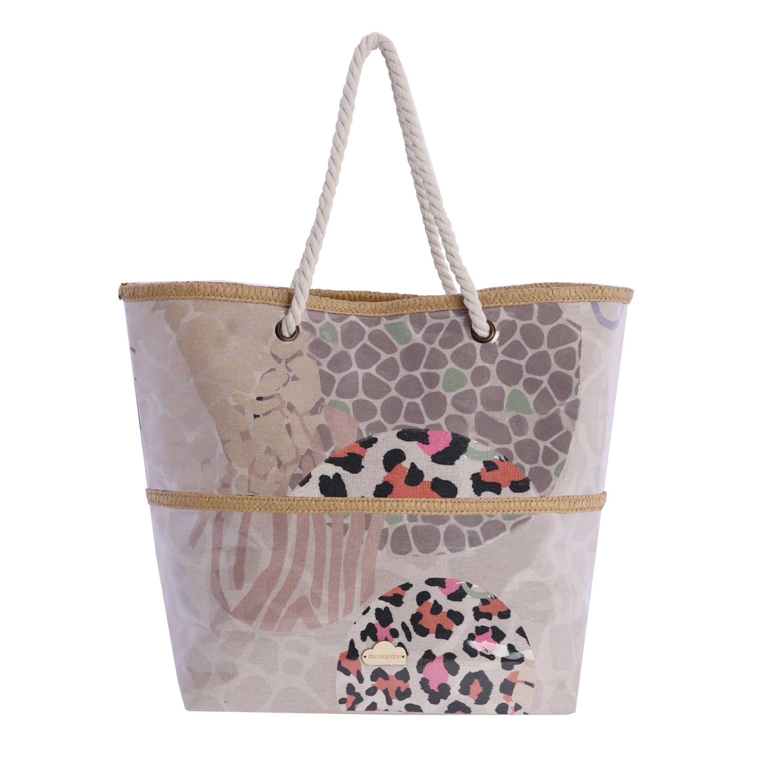 DON ALGODON Bolsa de playa - capazo playa - bolso playa - bolsas de playa - bolsa de playa - Maia