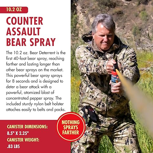 Miniatura 4 de Counter Assault Bear Spray - 10.2 Oz