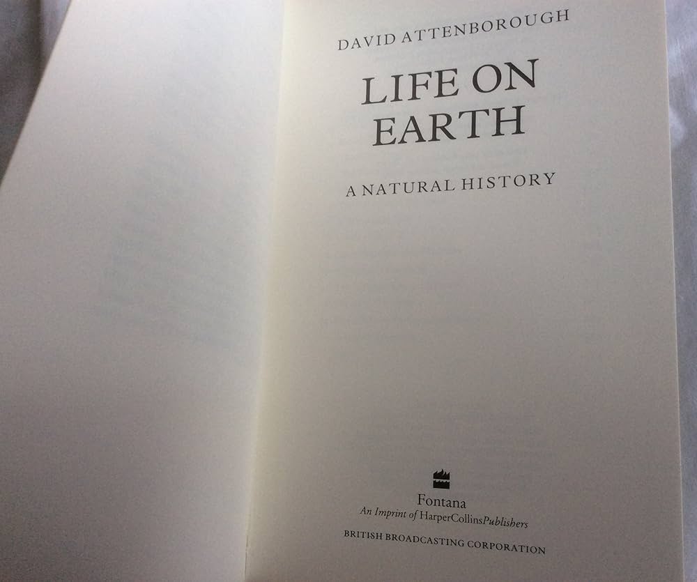 Life On Earth: David Attenborough: 9780006361848: Amazon.com