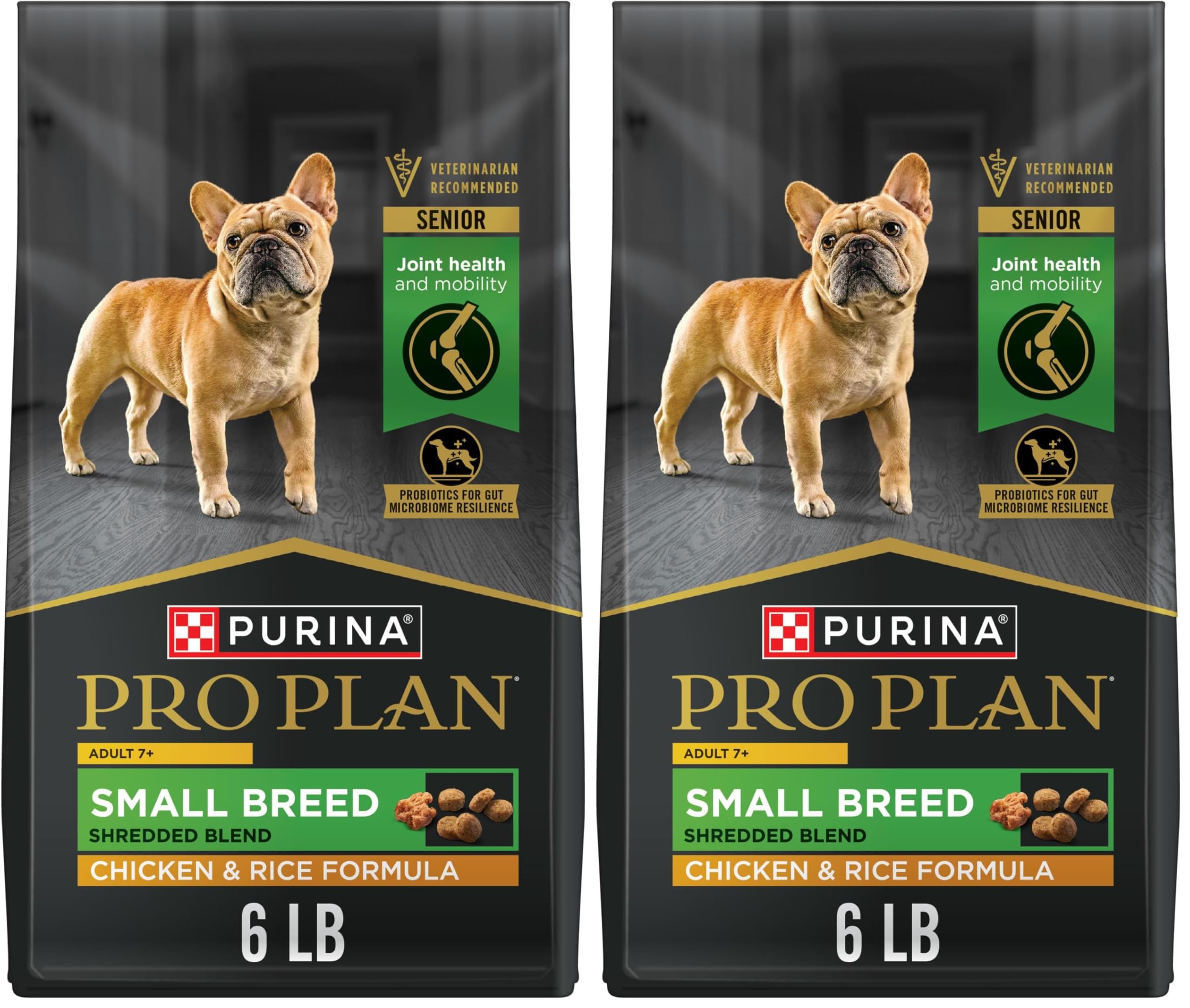 Amazon.com: Purina Pro Plan Small Breed 7 Plus Shredded Blend
