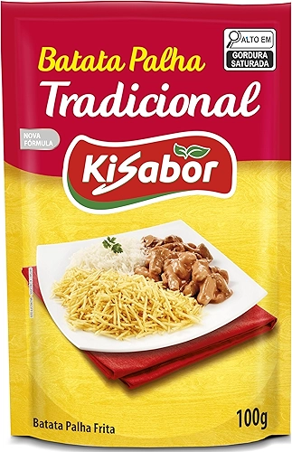 KiSabor, Batata Palha Tradicional, 100 Gramas
