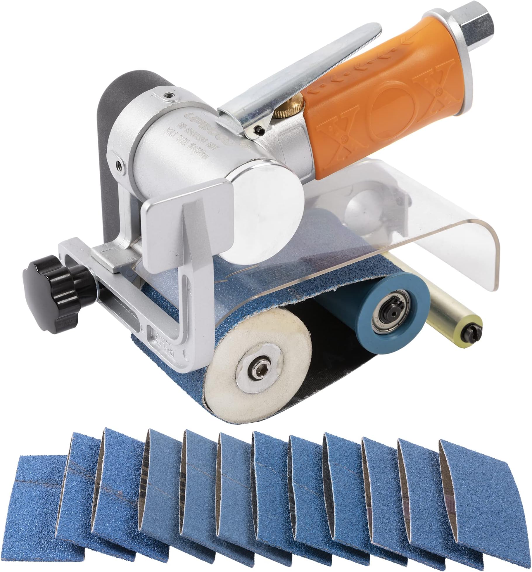 Ingersoll Rand® Pneumatic Belt Sander, 3/8"L X 13"W Belt, 20001 RPM