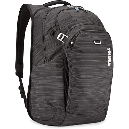 Thule Construct Backpack - School, Work & Travel - Padded Laptop Sleeve - Internal Organizational Quick Access Front Pocket