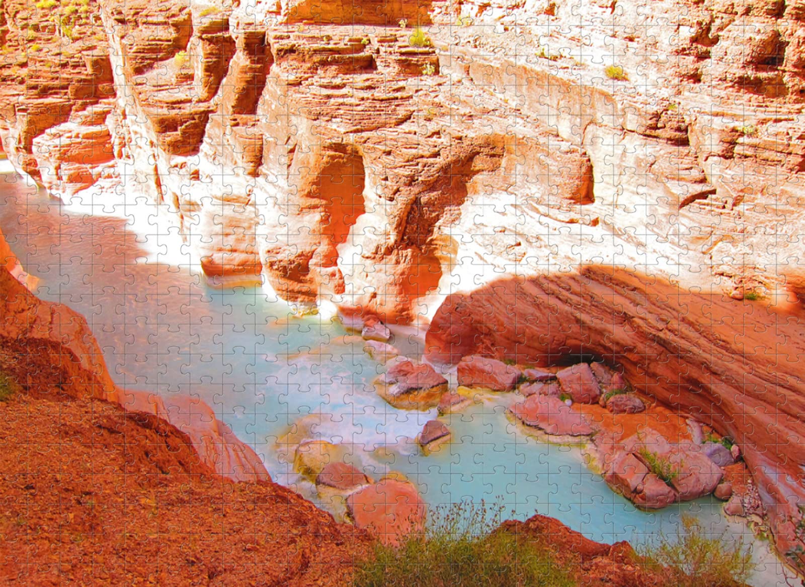 Puzzle in legno per adulti da 5000 pezzi Canyon Scenario naturale Regalo Decorazione per feste di intrattenimento per il tempo libero