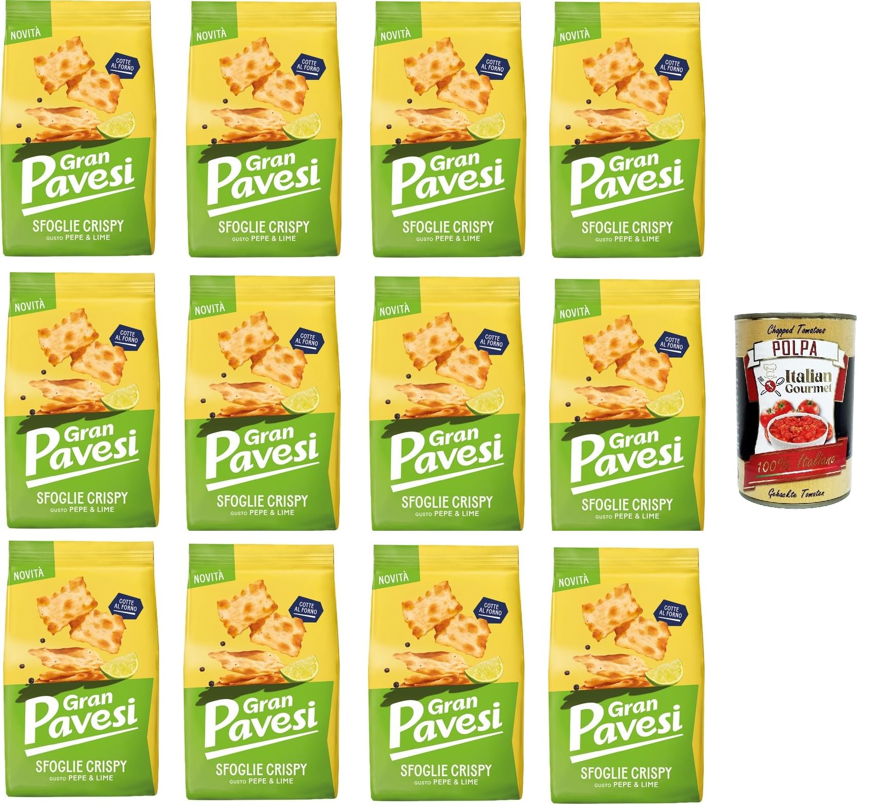 Italian Gourmet Gran Italian Gourmet Snack Sfoglie pepe e lime Blätterteig