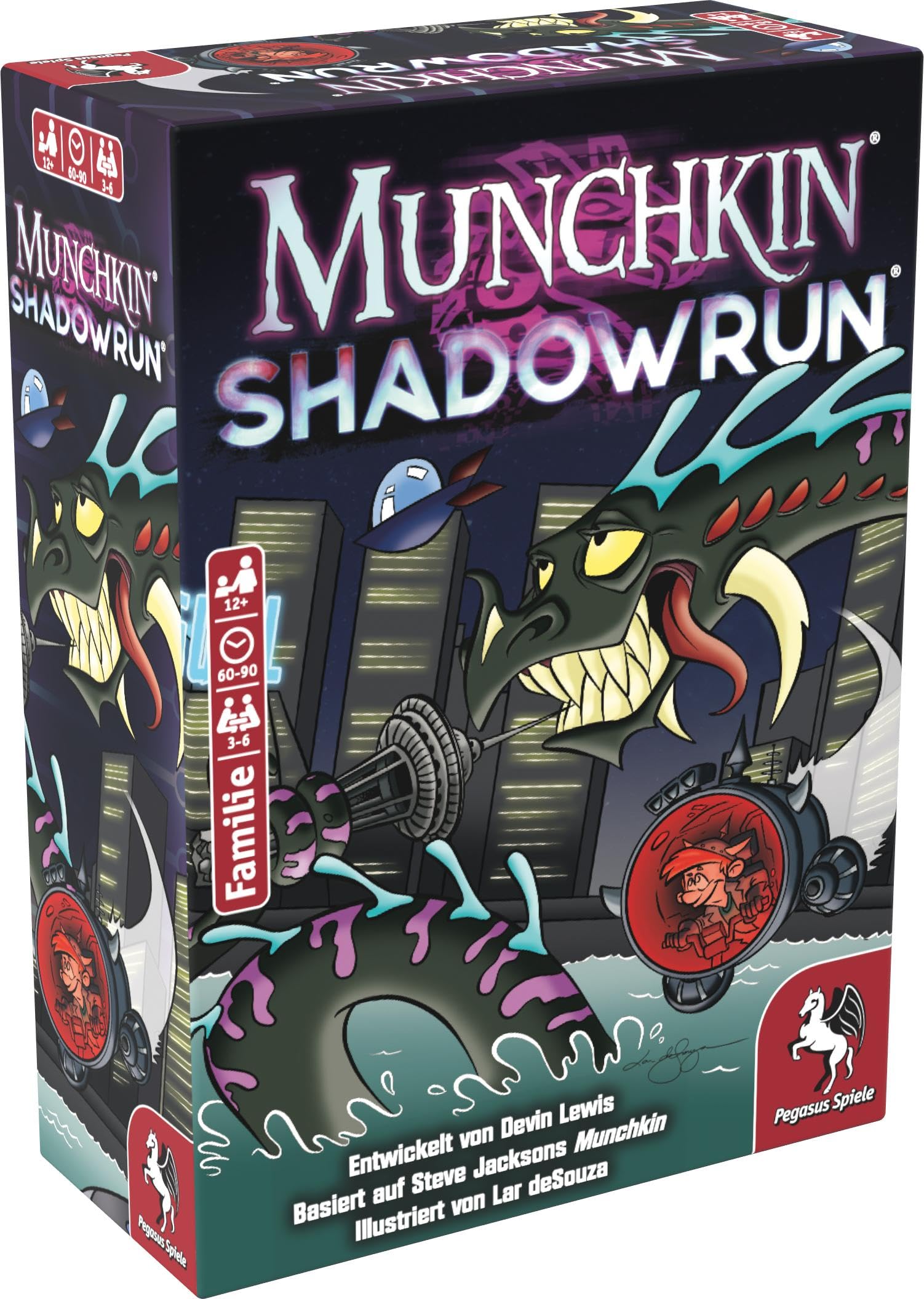 Pegasus Spiele Munchkin Shadowrun, Schwarz