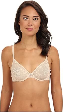 DKNY Intimates Women's Signature Lace Unpadded Bra 451238 Pretty Nude