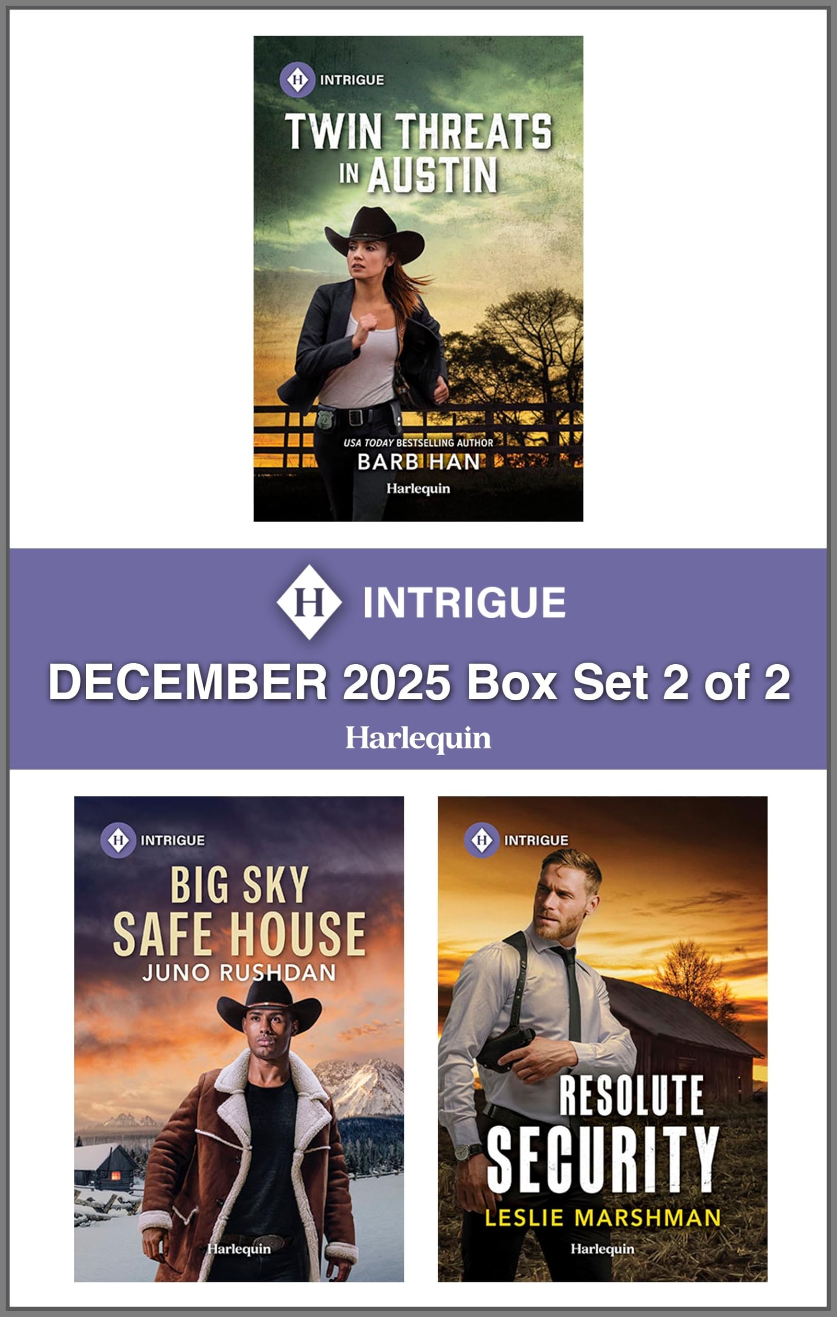 Harlequin Intrigue December 2025 - Box Set 2 of 2