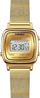 Sponsored Ad - Women's Quartz Watches Ultra-Thin Gorgeous Simple Petite Wrist Watches Small Dial Mesh Steel Bracelet