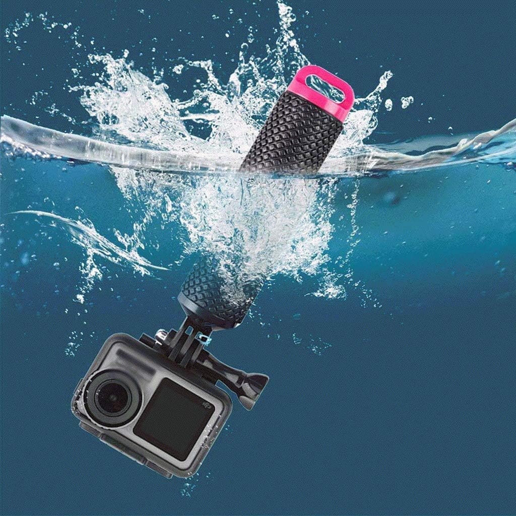 HBJWOV Selfie Stick-Diving Sports Camera Use Underwater Practical Handheld Portable Surfing Floating(E)