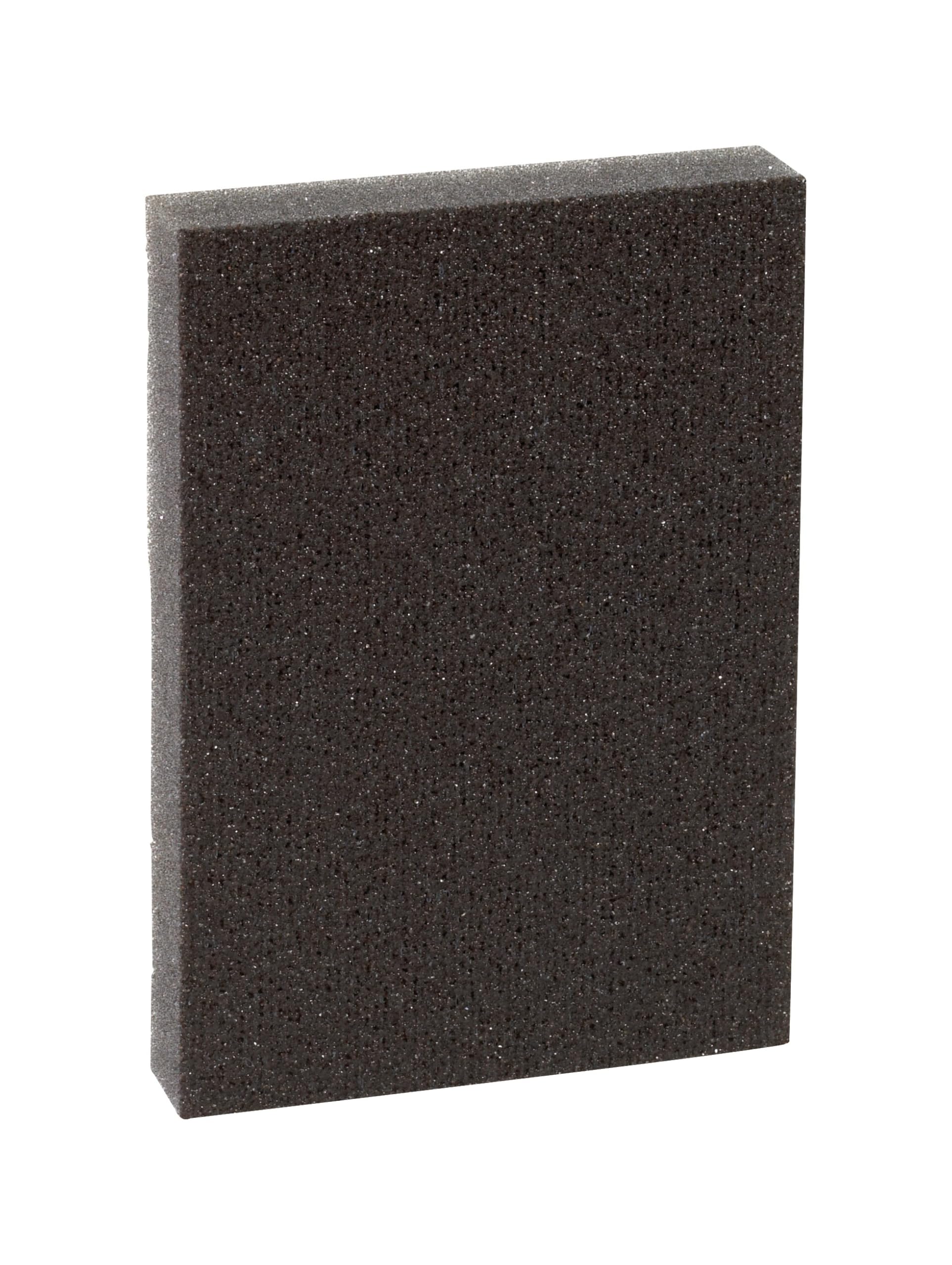3M PRPD-60 Pro-Pad, 60 Grit, 7,3 cm x 10,12,7 cm, 54'lü Zımpara Süngeri, 4" U x 2-7/8" W, 1/2" T, Siyah, 54 Adet
