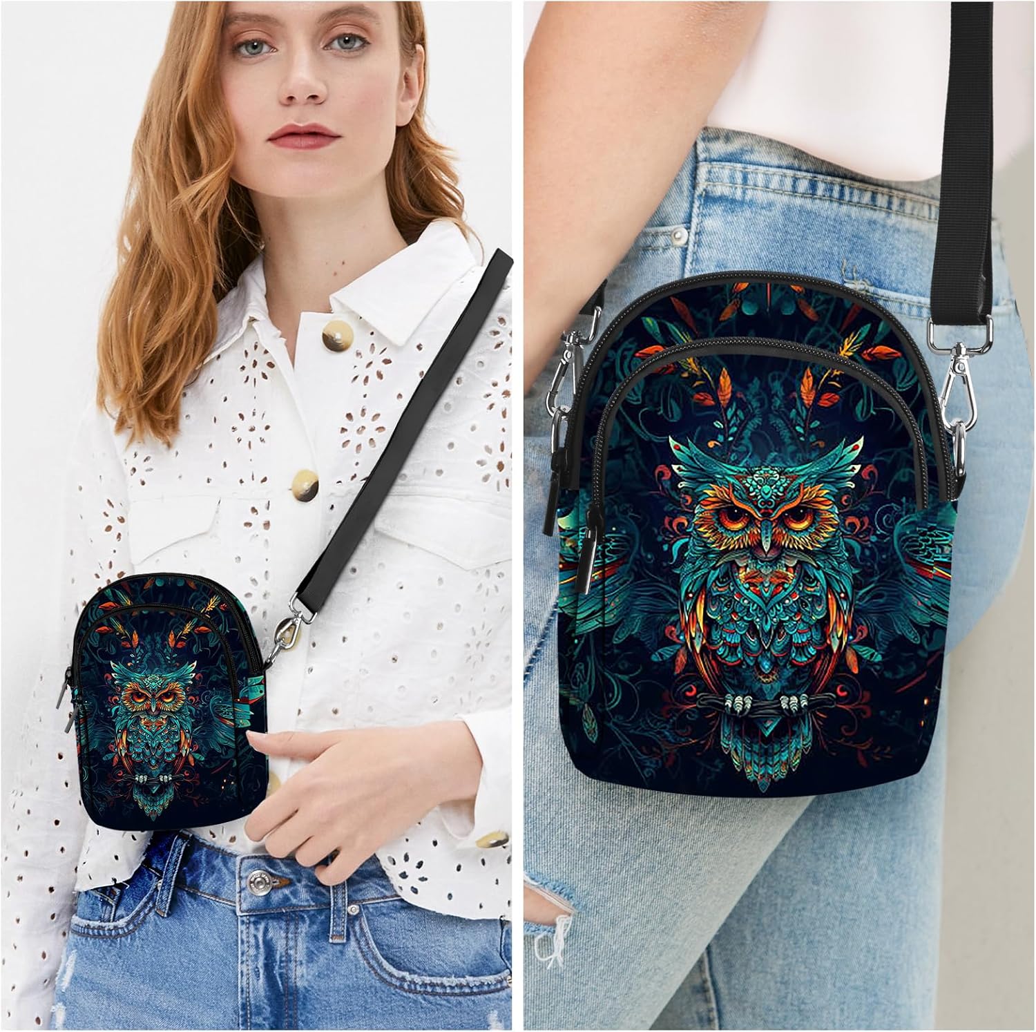Small Crossbody Bag for Women Cell Phone Purse with Adjustable Strap Shoulder Purses Wallet Bags Shopping - Image 2