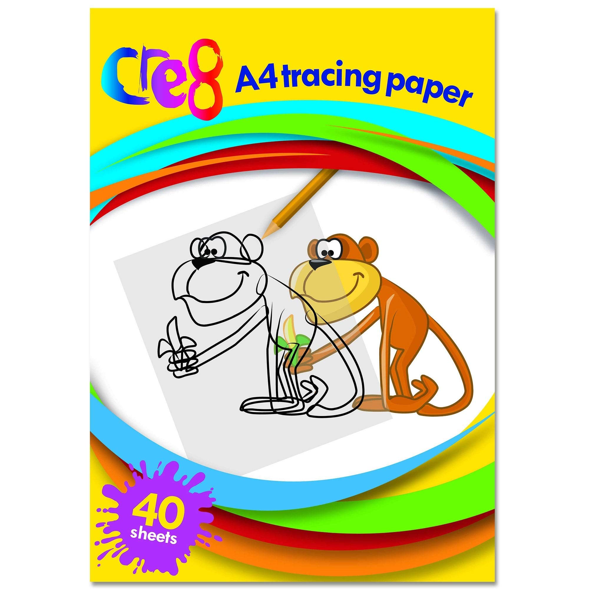 Pennine Multi Tracing Paper Pad, -Colour, A4