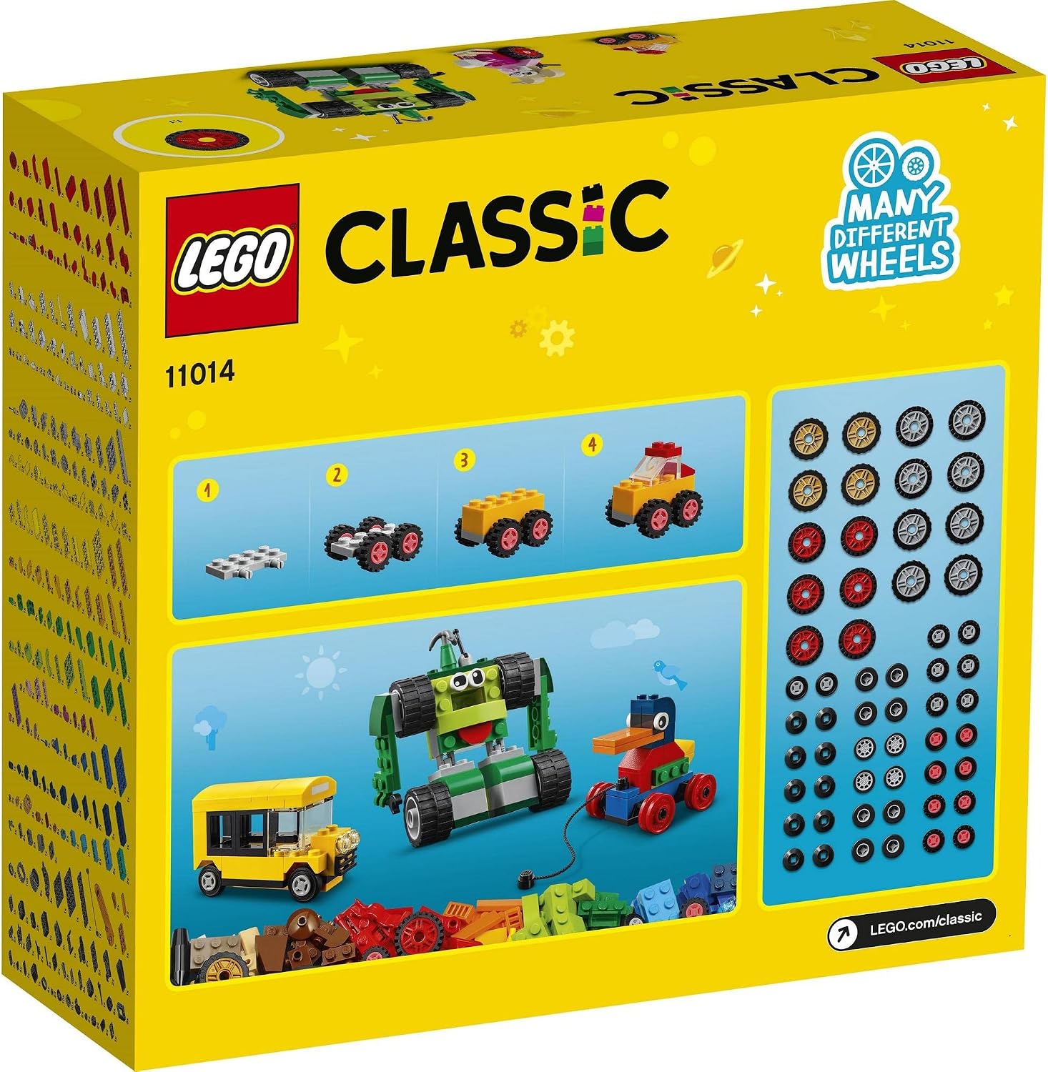 Детали LEGO Classic Ideas Рождественский подарок на Рождество 11014 08. Колесо, фото 7
