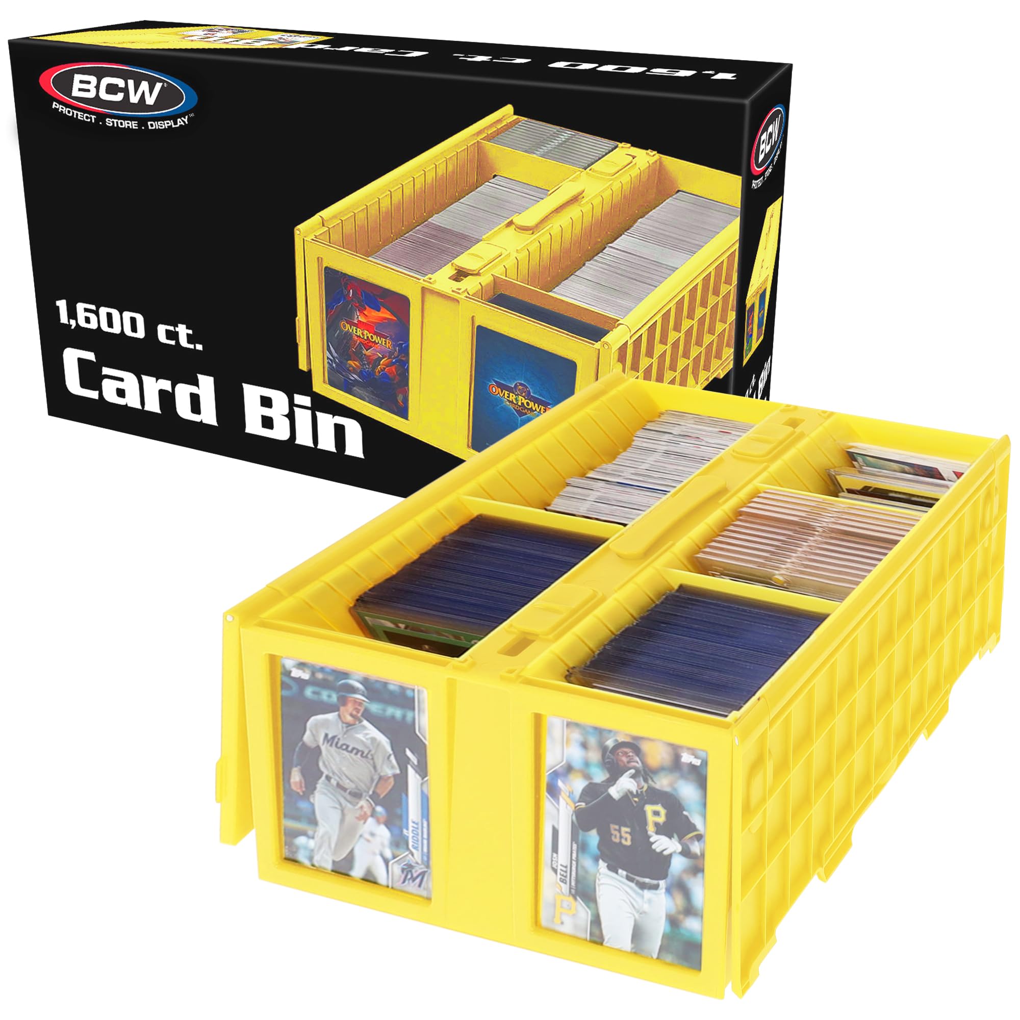Amazon.com: BCW Collectible Card Bin - Holds up to 1600 Cards
