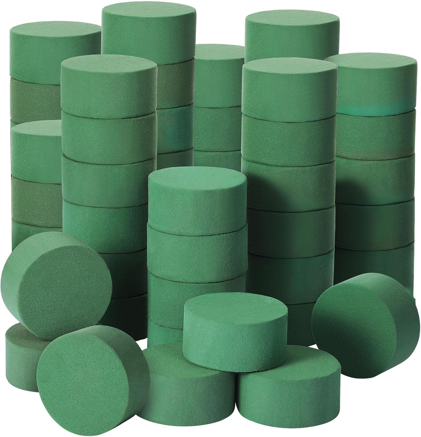 Frienda 100 Pcs Round Floral Foam Bulk 3.15'' Floral Foam