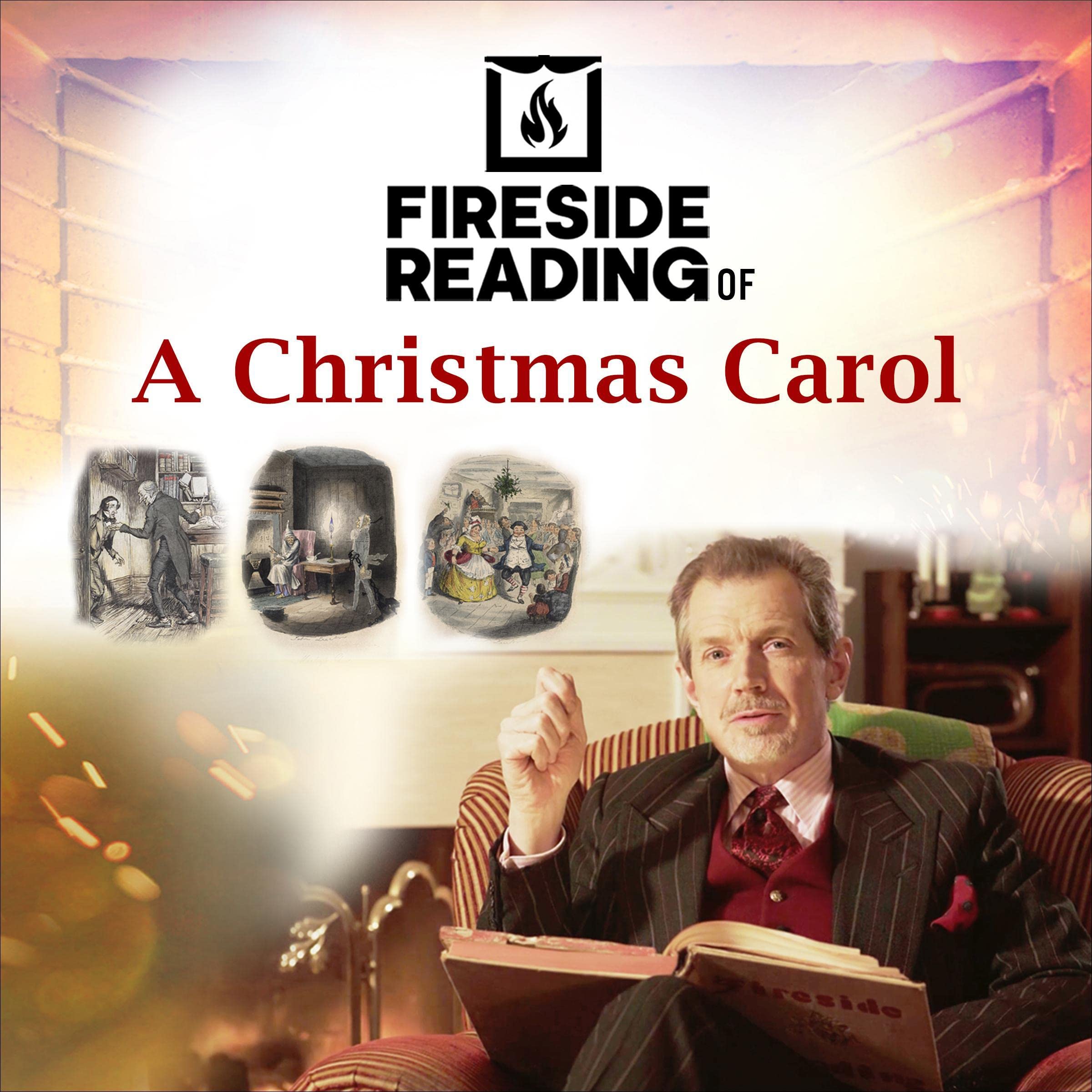 Cover art for Fireside Reading of A Christmas Carol