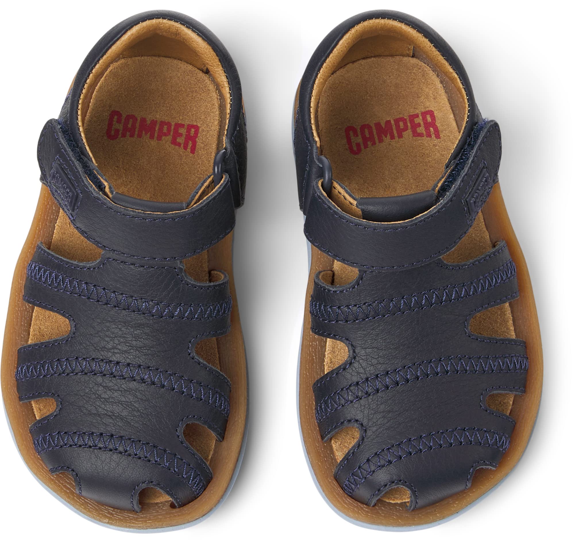Camper Bicho First Walker-80372, Sandali Fisherman Unisex-Bimbi 0-24