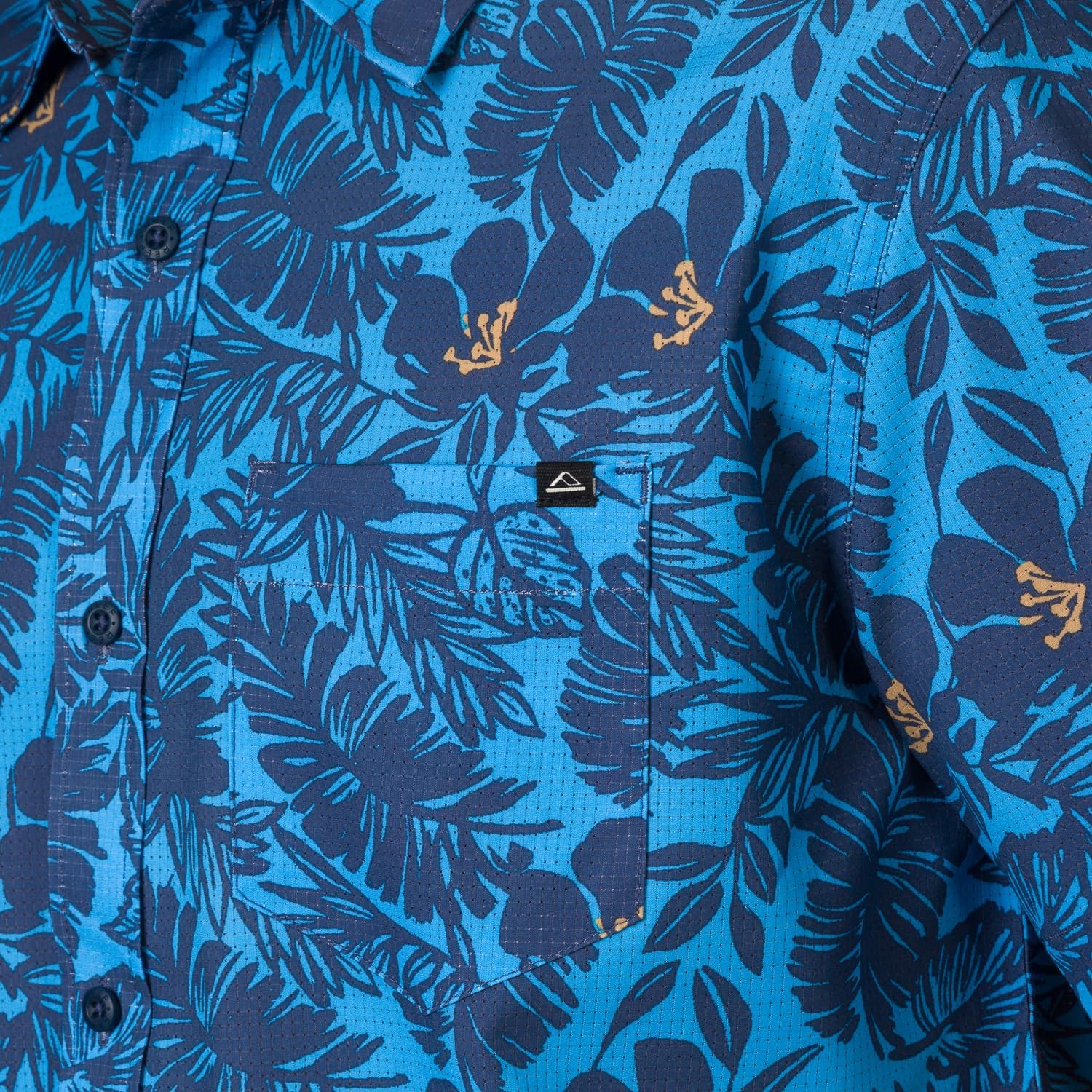 Reef Mens Reef Tyson Short Sleeve 1 Pocket Classic Shirt - Image 5