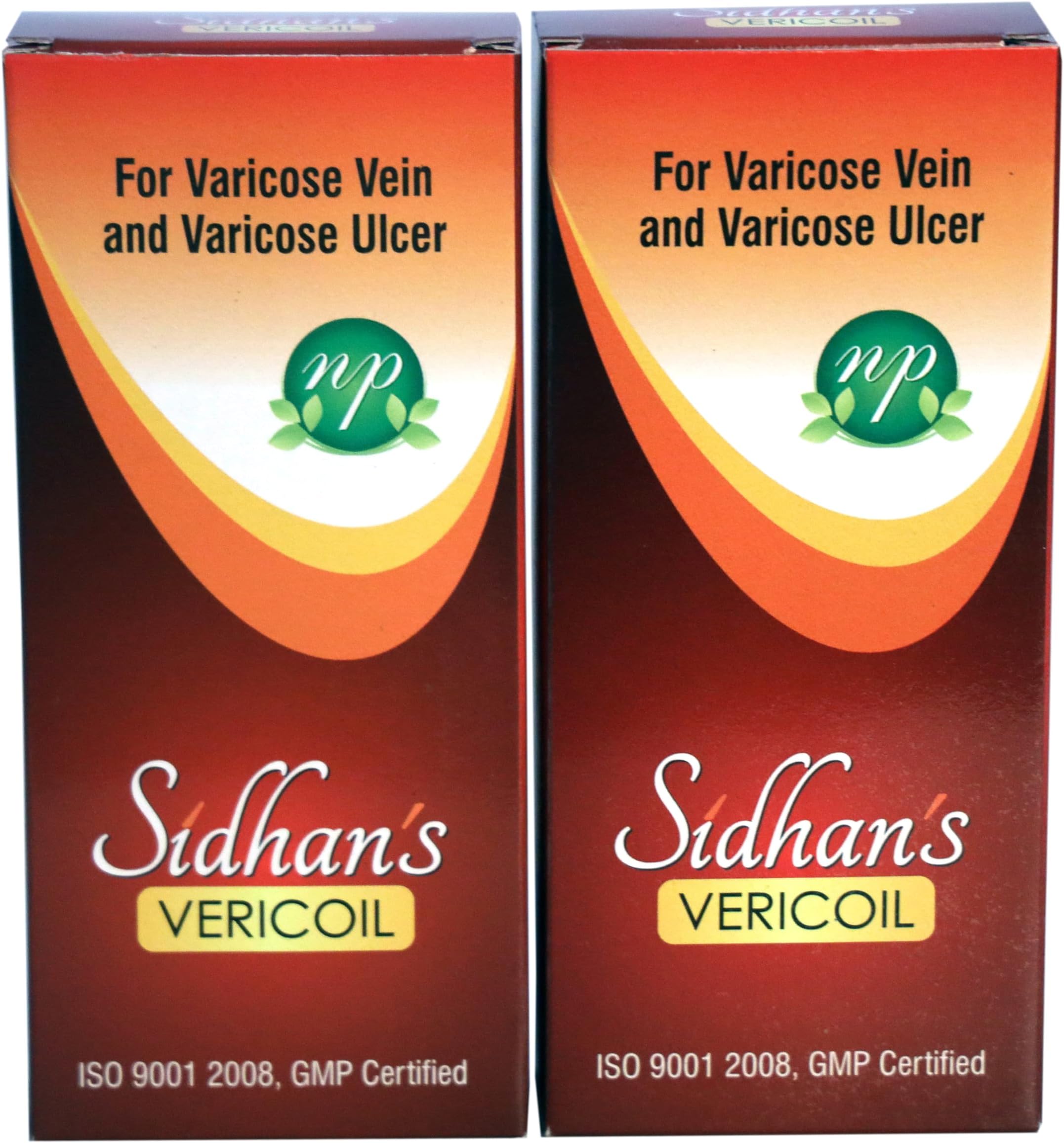 Sidhan's VERICOIL Massage Oil For Varicose Vein, 100% Ayurvedic (100 Ml (Pack of 2))