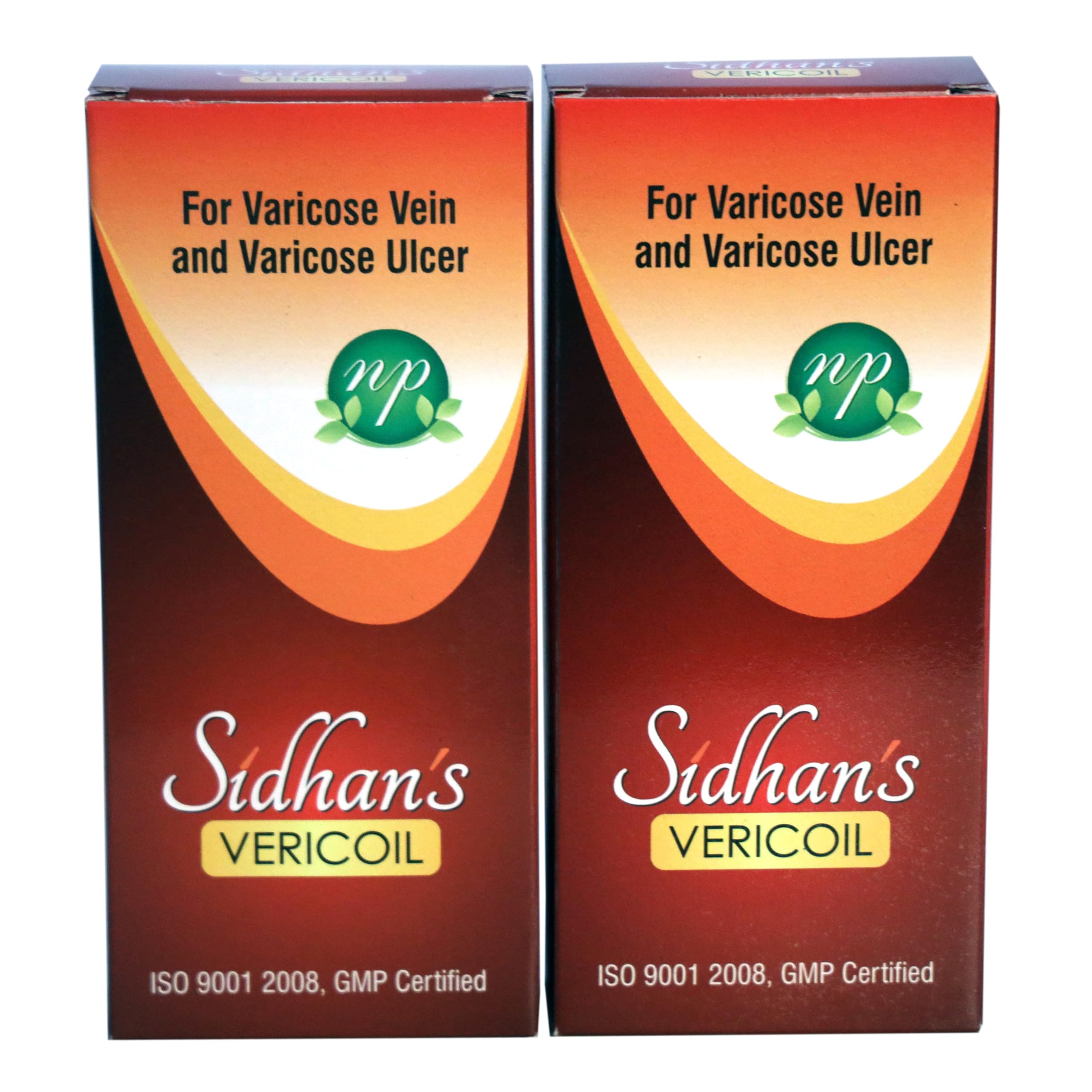 Sidhan's VERICOIL Massage Oil For Varicose Vein, 100% Ayurvedic (100 Ml (Pack of 2))