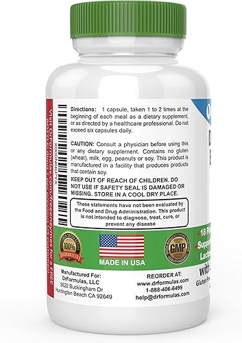 Miniatura 3 de DrFormulas 18 enzimas digestivas en 1 1