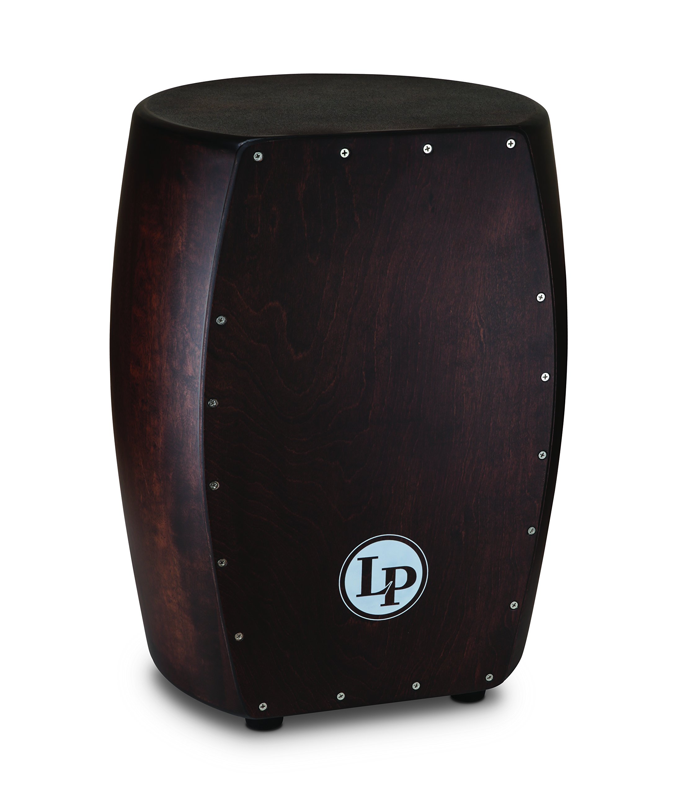 Latin Percussion LP Matador Stave Tumba Cajon, Mahogany, (M1406M)