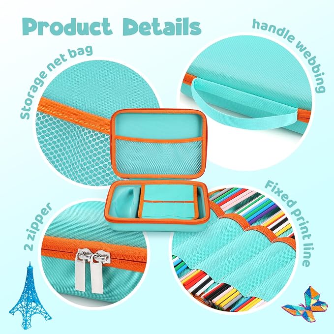 Estuche rígido compatible con 3Doodler Start+ Essentials 2023 2024 miniatura 3
