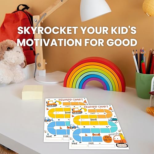 Miniatura 7 de Tabla de recompensas temáticas de animales de granja, 20 tablas de comportamiento para niños con 432 calcomanías redondas, tabla de responsabilidad