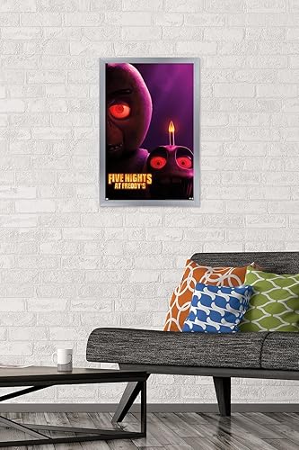 Vista 63 de Trends International Five Nights at Freddy's Movie - Chica One Sheet Wall Poster, 34L x 22.4W, Mahogany Framed Version
