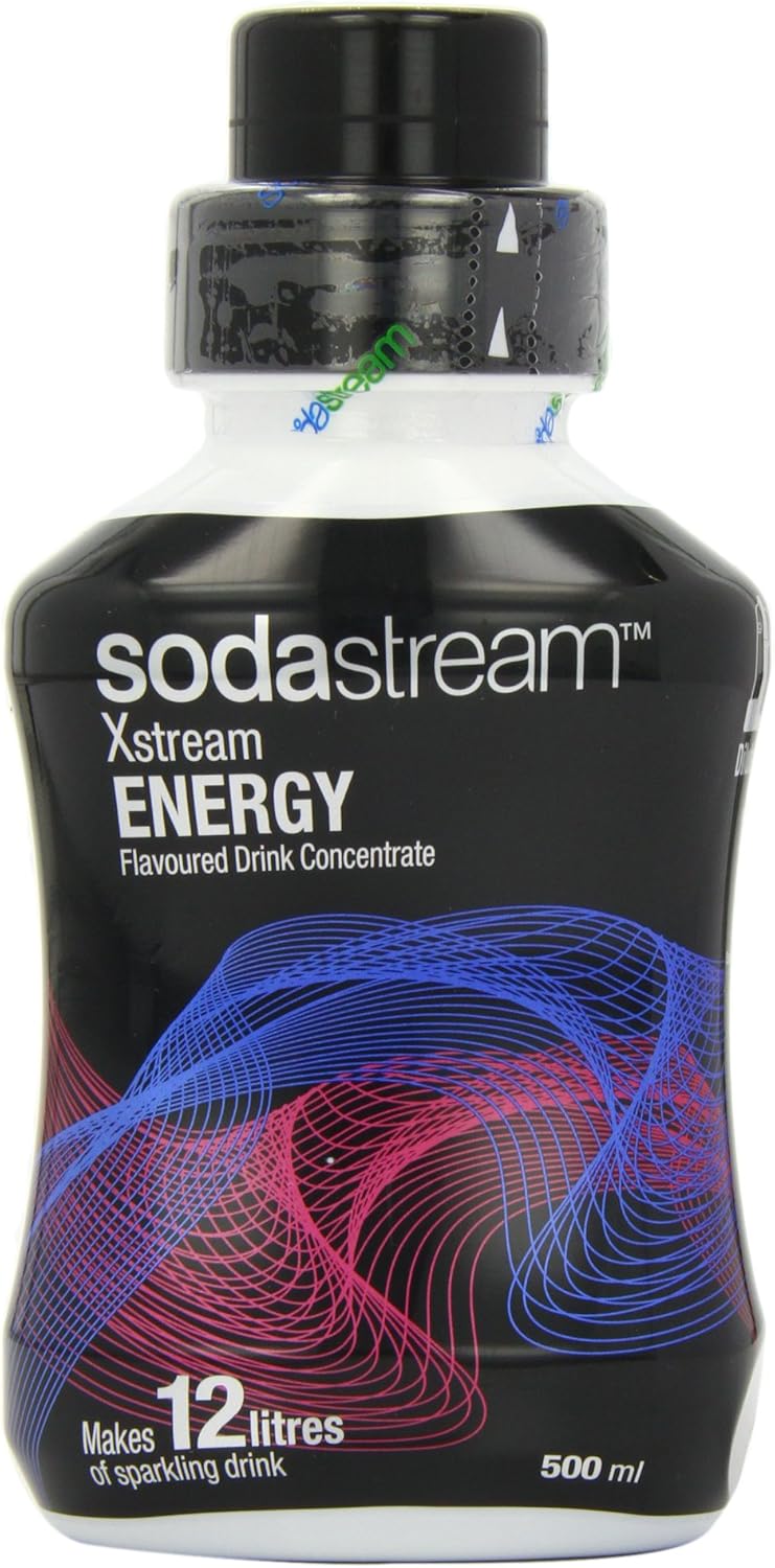 Sodastream Flavouring Syrup Xstream Energy 500 ml Bottle (Pack of 6