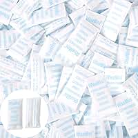 Wisesorb Pacote com 600 pacotes de gel de sílica, pacotes de dessecante, pacotes de gel de sílica, absorventes de umidade para armazenamento de alimentos, desumidificadores dessecantes seguros para