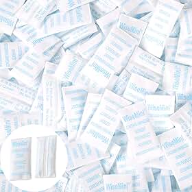 Wisesorb Pacote com 600 pacotes de gel de sílica, pacotes de dessecante, pacotes de gel de sílica, absorventes de umidade para armazenamento de alimentos, desumidificadores dessecantes seguros para