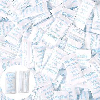 0.25 Gram 600 Pack Silica Gel Packets, Dessicant Packets, Silica Gel Packs, Moisture Absorbers for Food Storage, Food Safe Desiccant Dehumidifiers