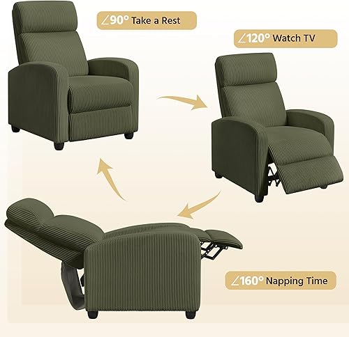 Miniatura 38 de Yaheetech Silla reclinable de cuero de 2 asientos, sofá moderno para sala de estar, cine en casa, color negro Negro -,Beige,Marrón,Gris,Beige
