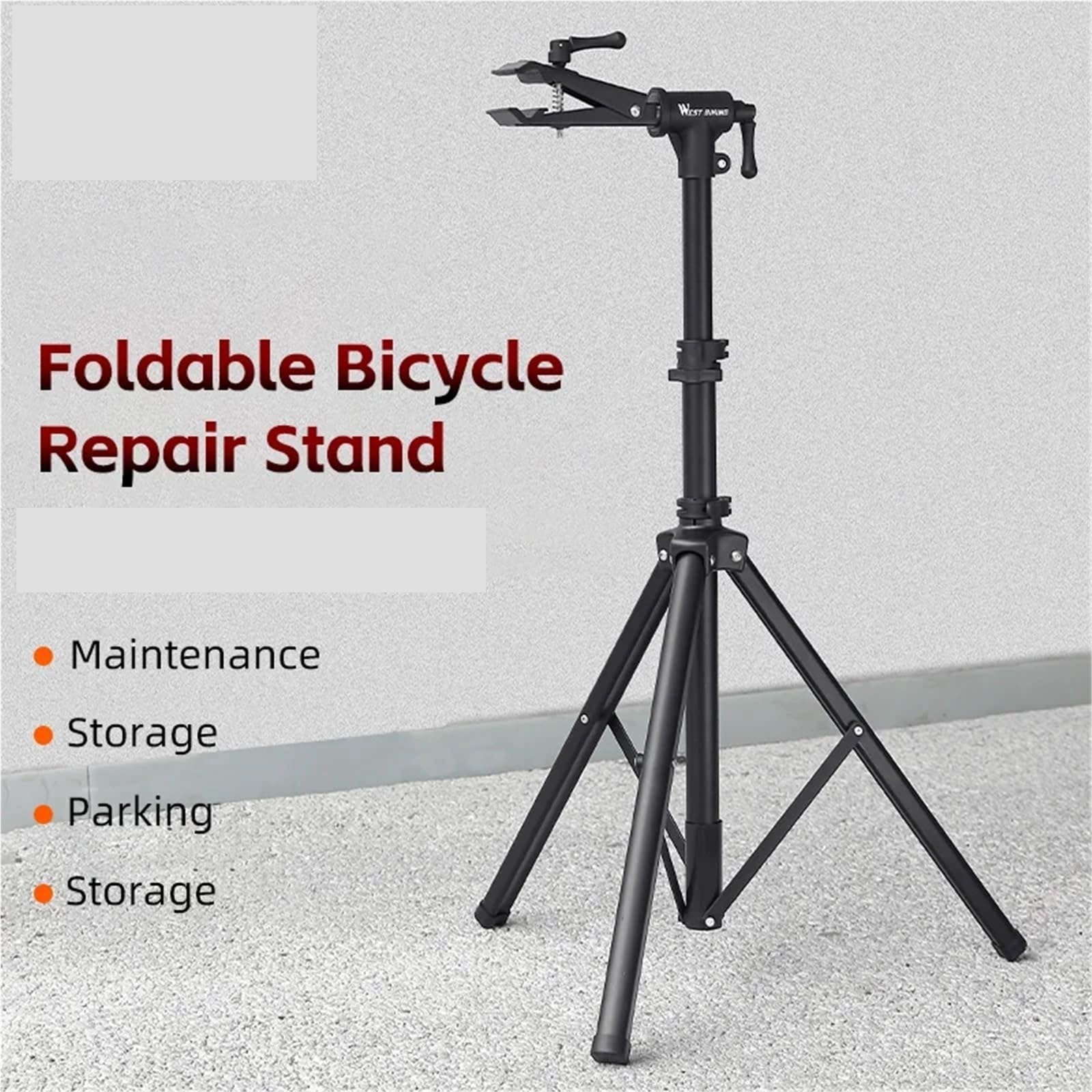 Cavalletto Manutenzione Bici Supporto for bici in lega di alluminio, supporto professionale for riparazione biciclette, portabici pieghevole regolabile, for la(Desktop Wall Mount)
