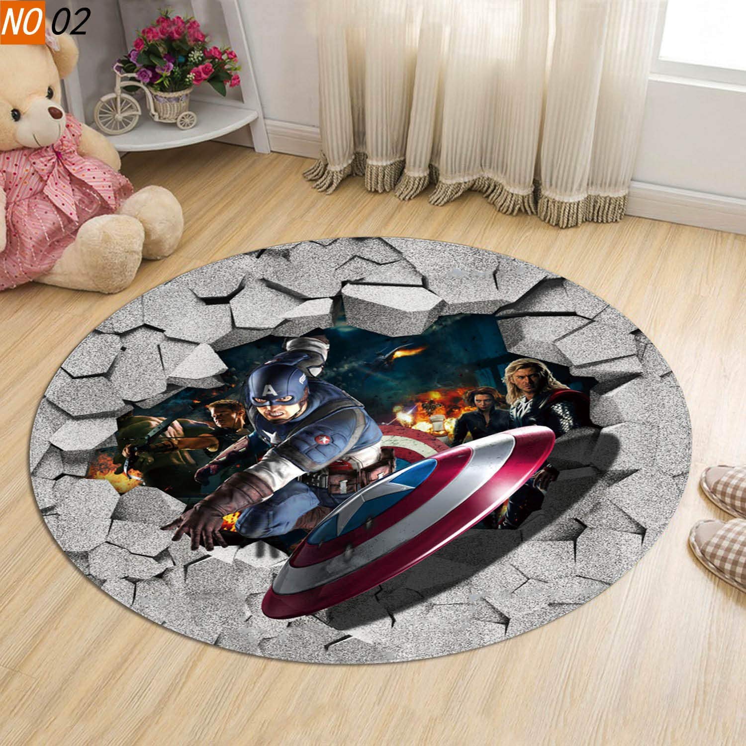 マクドナルド　フロアマット　カーペット　アメトイ　ロナルド　グリマス マクドナルドフロアマットカーペットアメトイロナルドグリマス