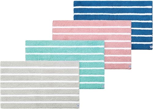 Miniatura 9 de Southern Tide Breton - Cortina de ducha de 72 x 72 pulgadas (ancho x largo), color rosa