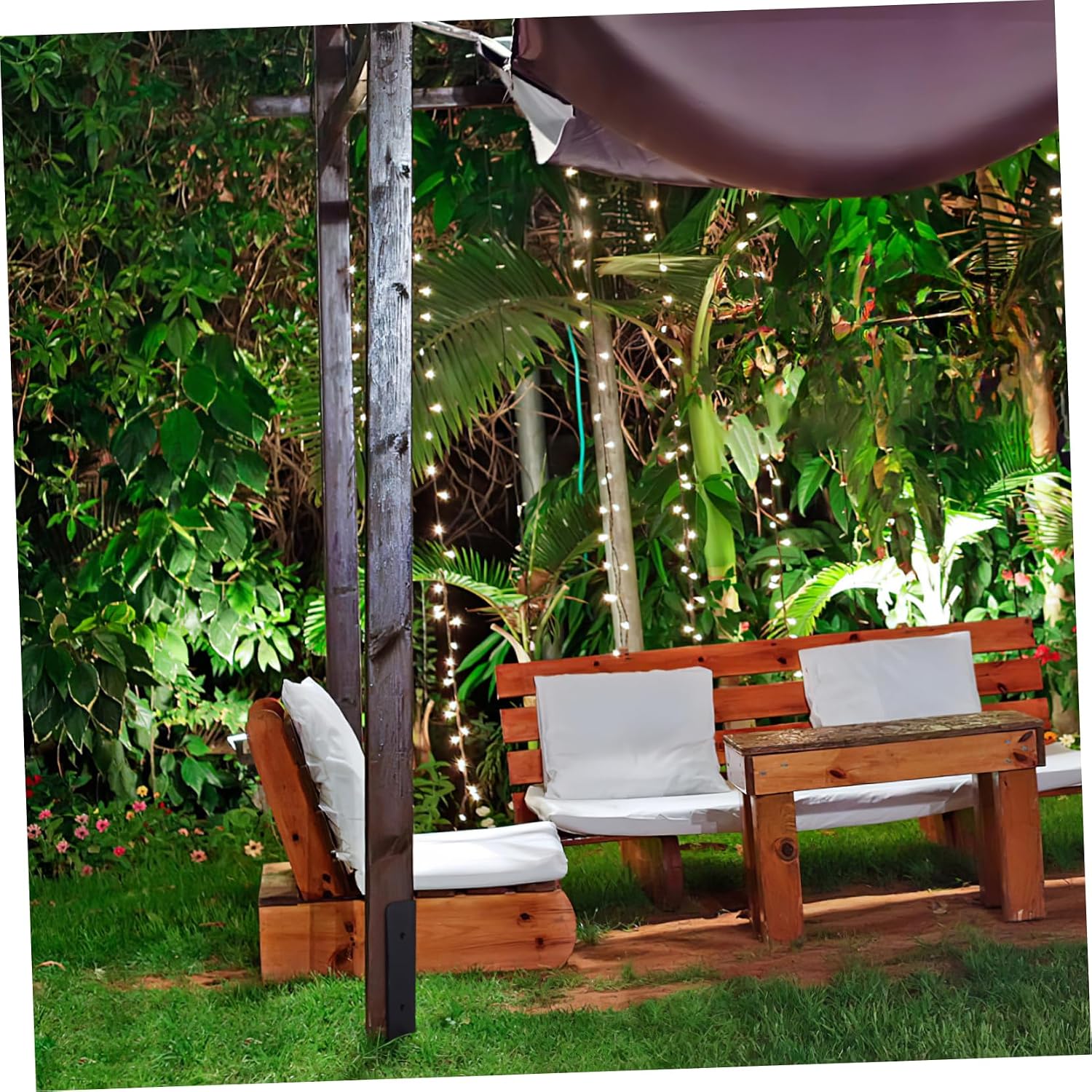 Wood Post Anchor Gazebo Base Bracket Deck Railing Bracket Post Base Support