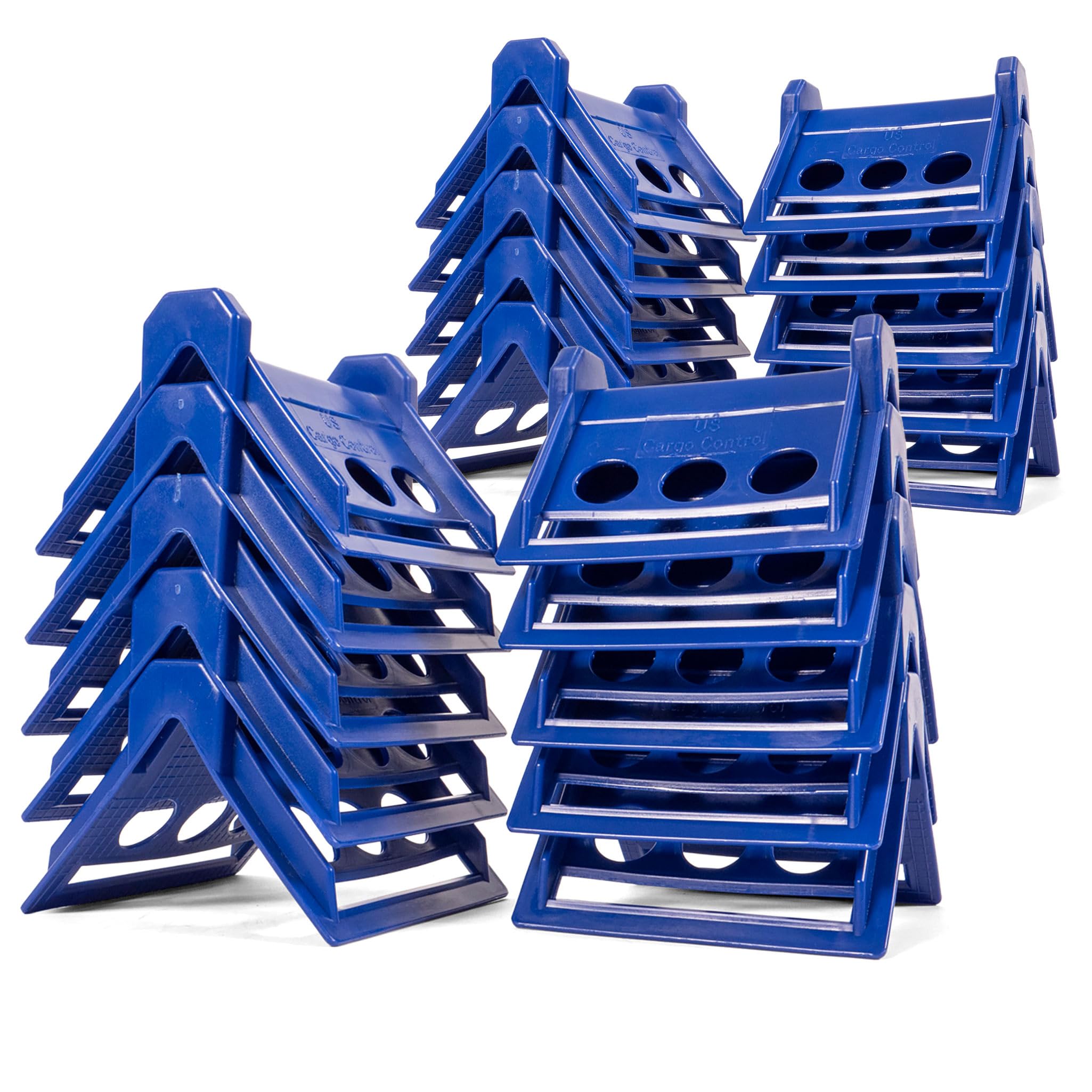 US Cargo Control Flatbed Edge Protectors (20 Pack), 4 Inch x 4 Inch, Use Flatbed Corner Protectors up to 4 Inch Straps on Corner Protectors, Protect Cargo Edges and Extend the Life of Tiedowns