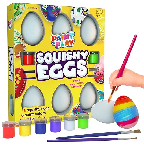 Dan&Darci Easter Egg Squishy Painting Kit - Arts & Crafts