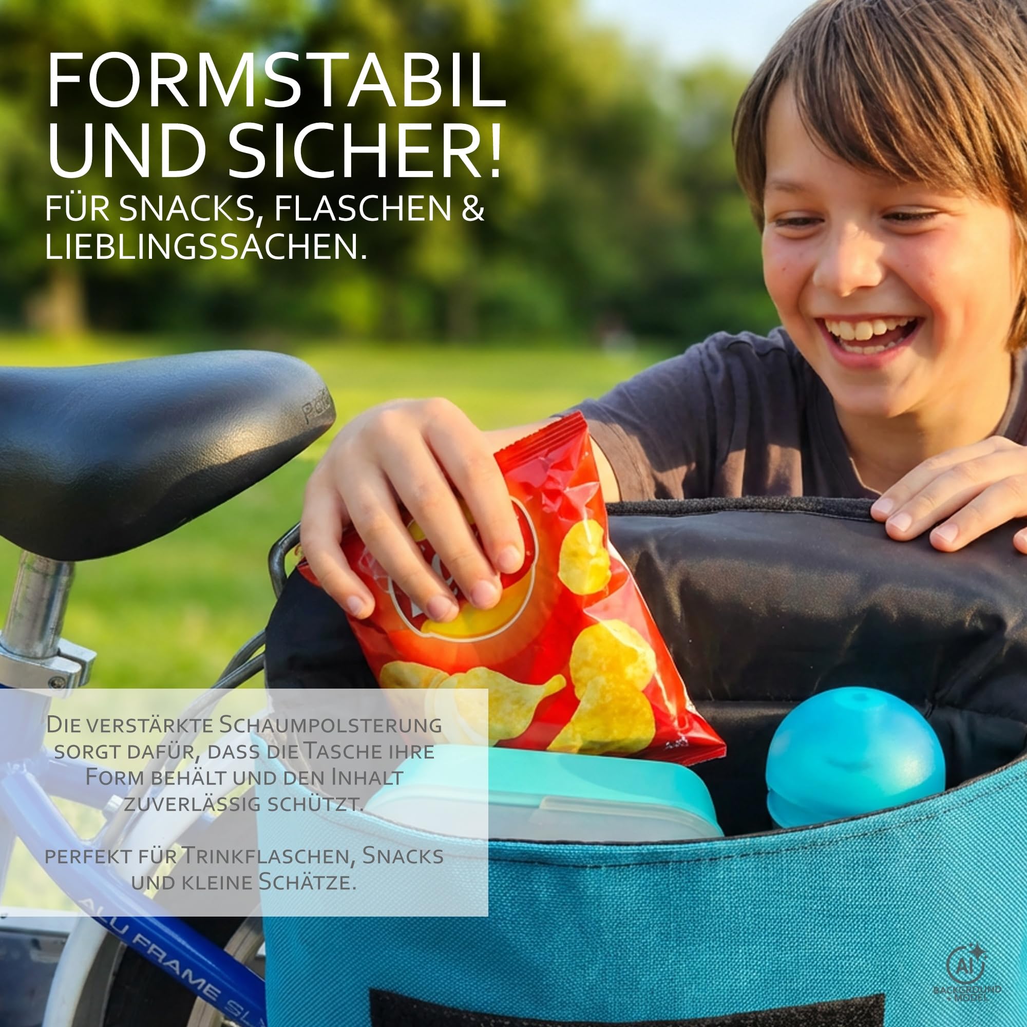 Gepäcktasche für Fahrrad, Fahrradtasche, 18-24 Zoll (M2) Modell 25)