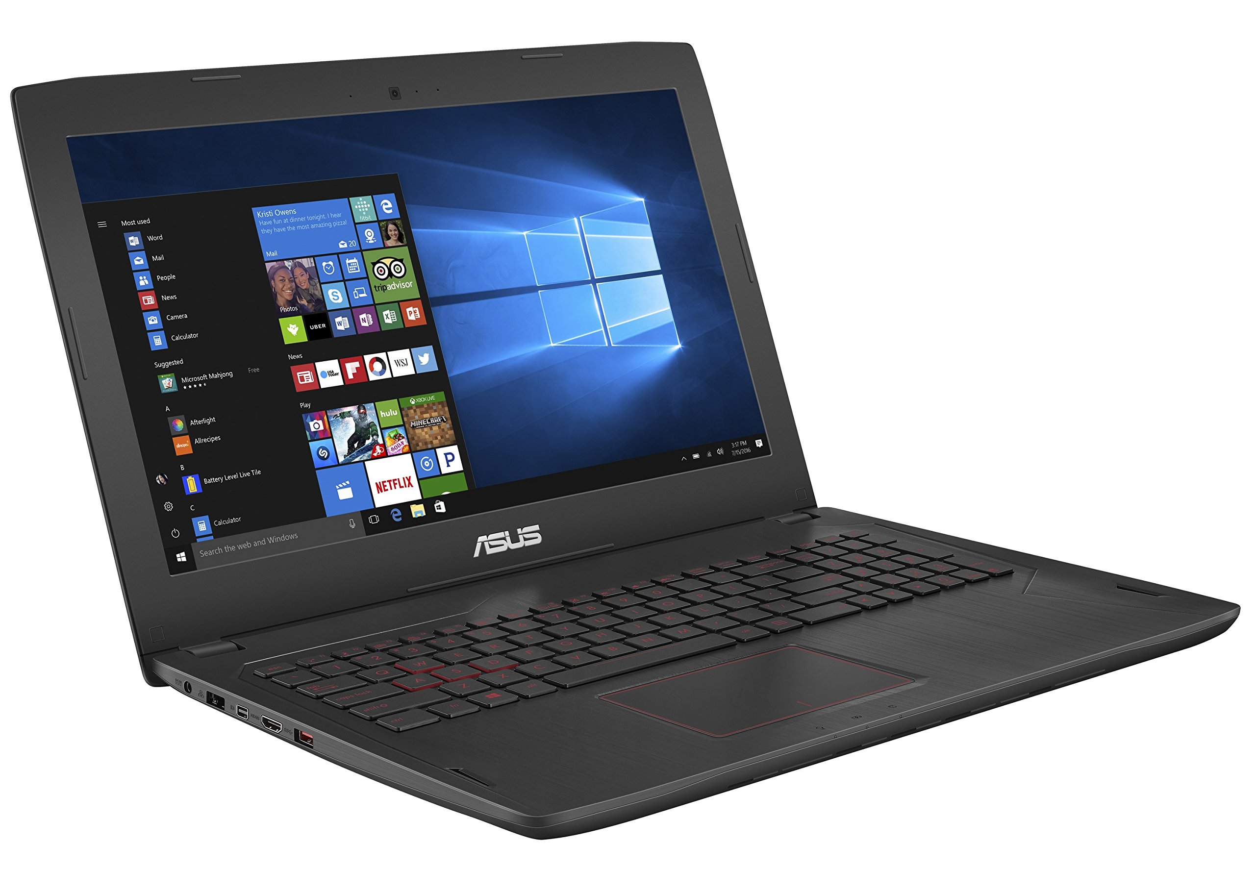 ASUS FX60VM i7 GTX1060 24GB RAM 動作良好 Asus FX60VM-DM493T 15.6-inch Laptop (7th Gen Core i7-7700HQ/8GB